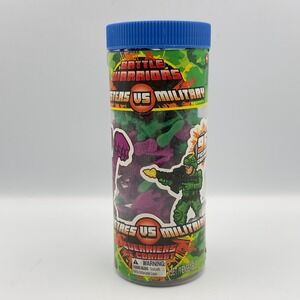 VTG Blip Toys Battle Warriors Monsters vs Military Plastic Figures Purple Green